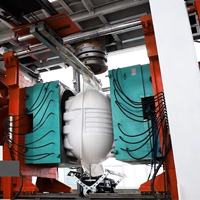 大型全自动中空吹塑机生产原理及生产过程-你会吹气球吗？